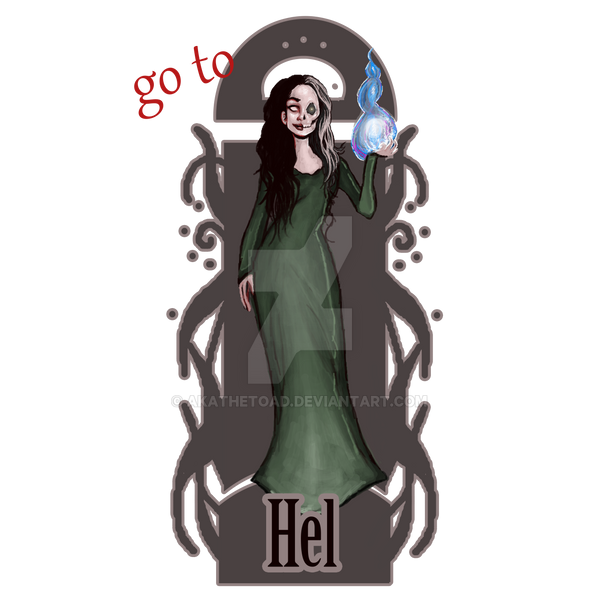 Hel Deviantart Hel by akatheToad on DeviantArt