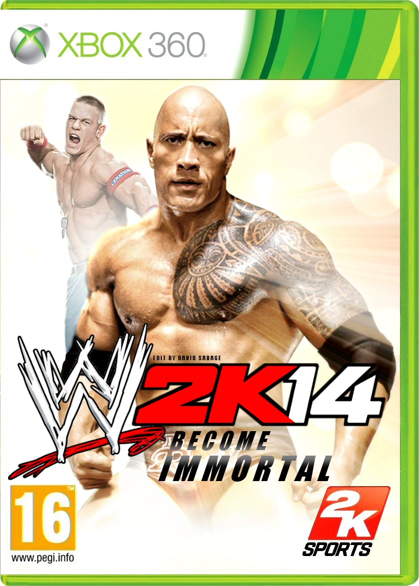 WWE 2K14 Become Immortal fan made cover