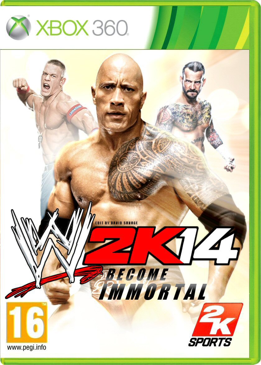 WWE 2K14 Become Immortal fan made cover