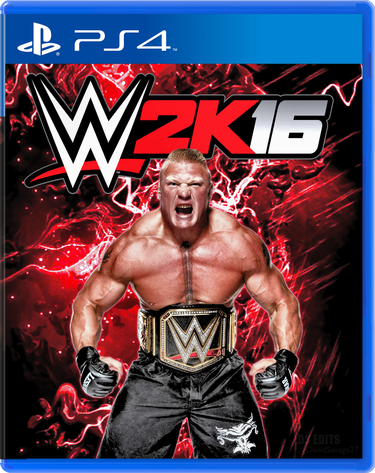 WWE 2K16 Fan made cover PS4