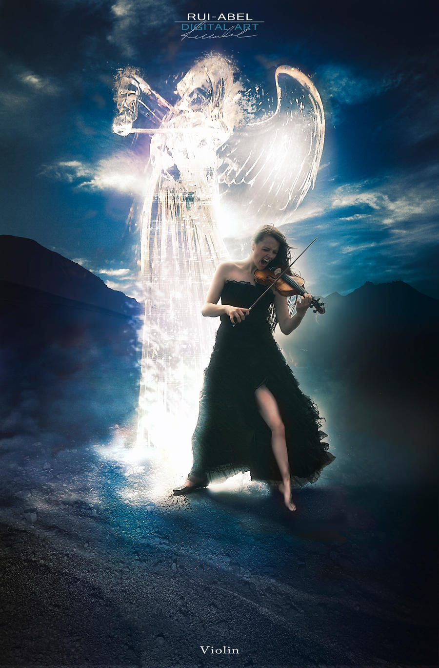 Violin by Rui-Abel