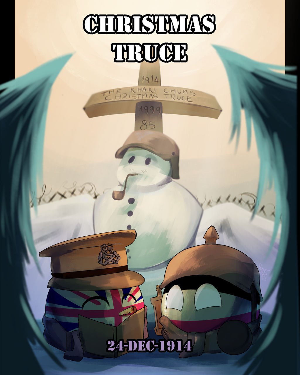 Christmas truce by LeoLevahn on DeviantArt