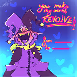 Jevil's Valentines card