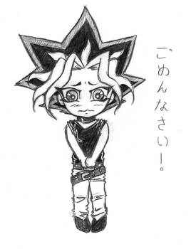 I'm back~Chibi Yami Yugi