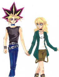 Yami Yugi and Aira Dormer ~A date?