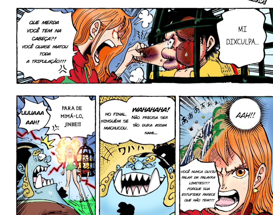 Nami haki confirmed? (Chapter 1058, page 3) : r/OnePiece