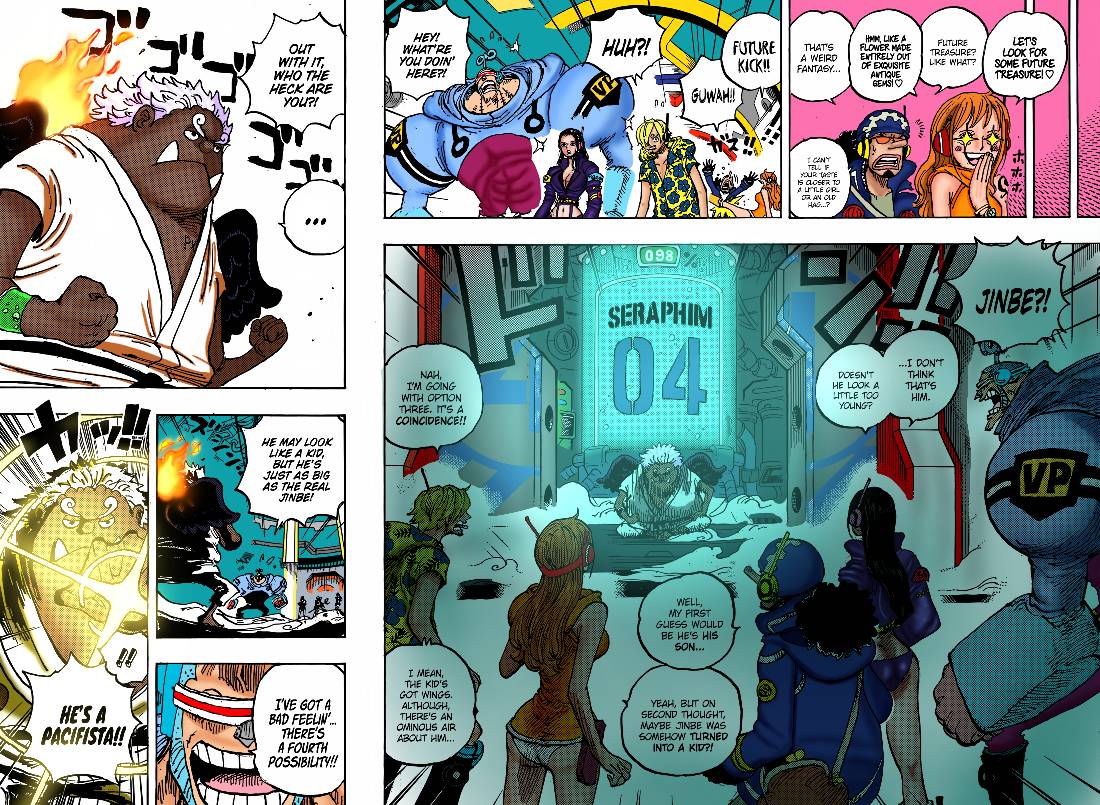 Coloring of One Piece Chapter 1079 - EIICHIRO ODA by badhri27 on DeviantArt