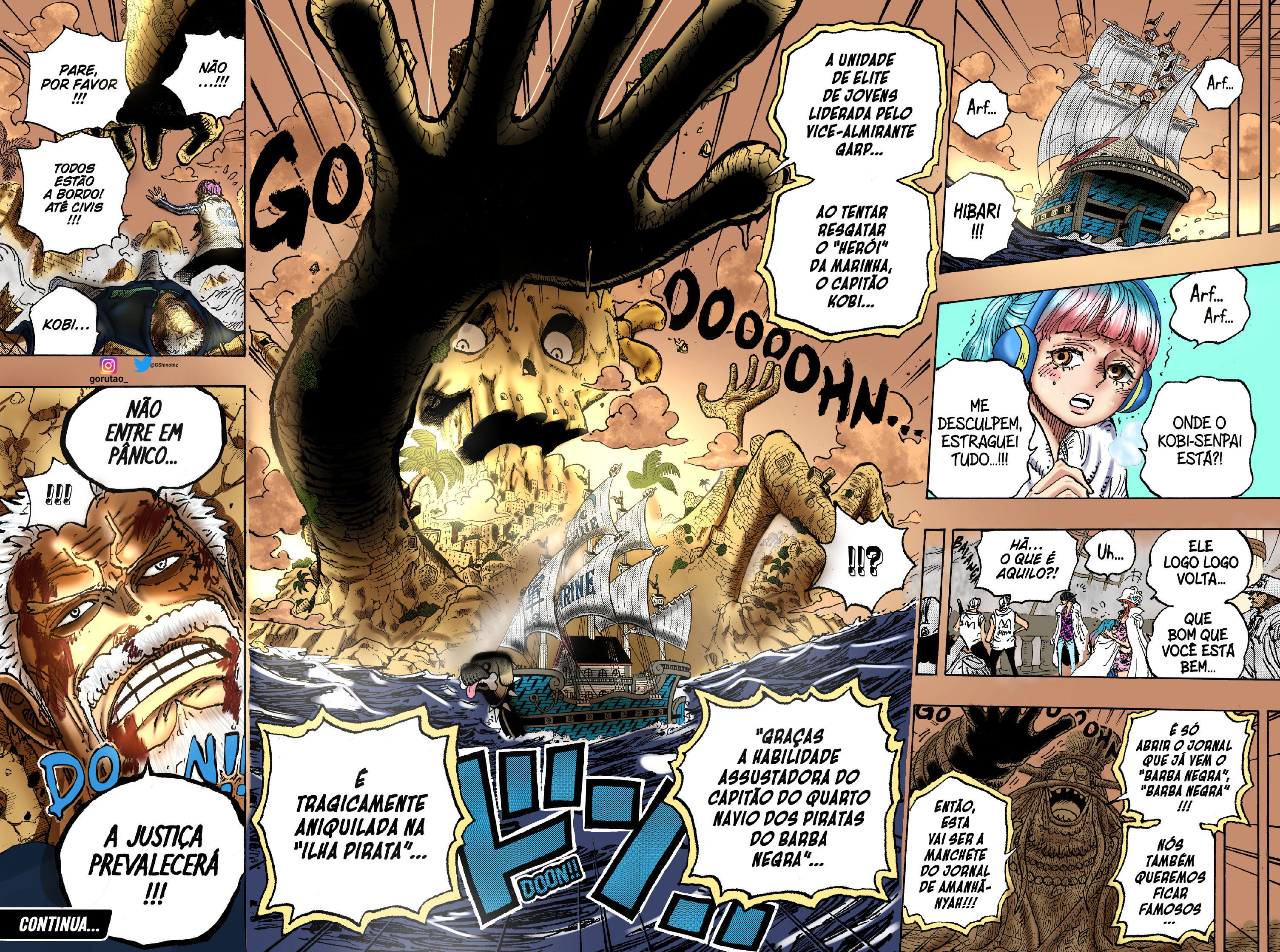 MANGA ONE PIECE CHAPTER 1034 ! / Colors in Anime Style : r/OnePiece