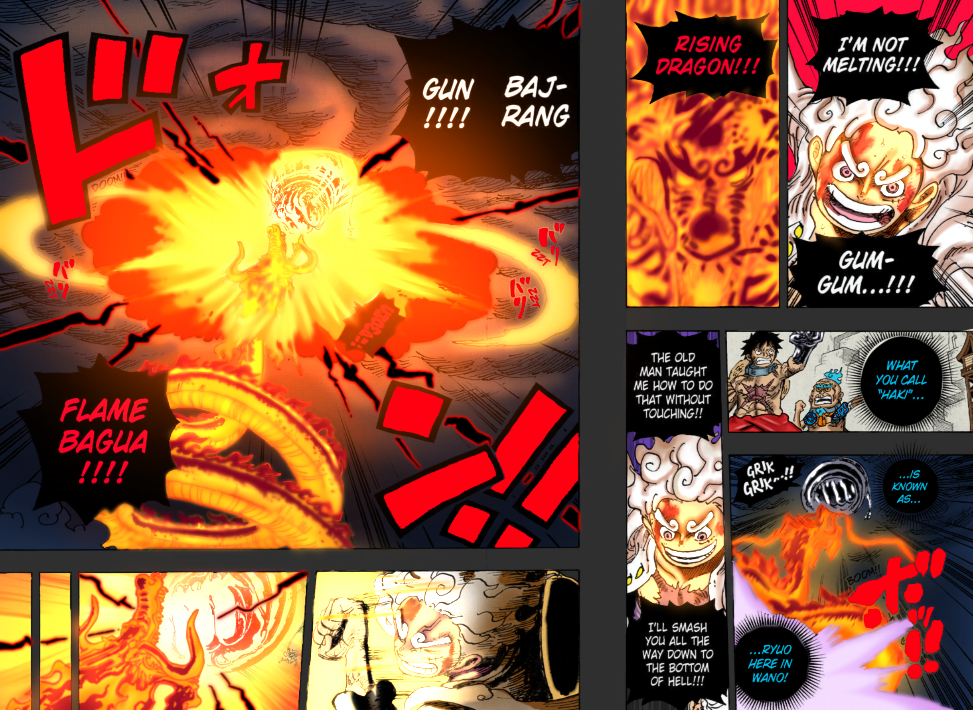 Steam Workshop::[Sun God Nika] Gear 5 Luffy vs Kaido