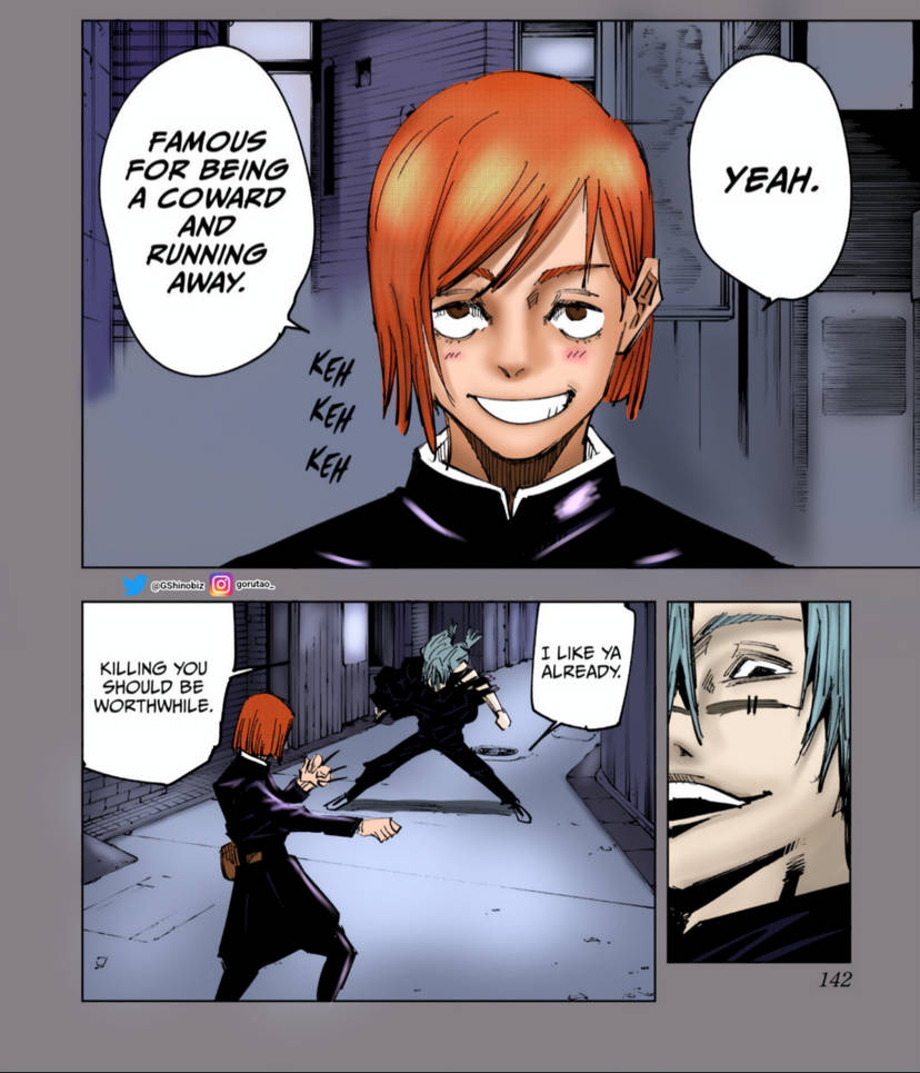 Nobara vs Mahito by GoruOP on DeviantArt