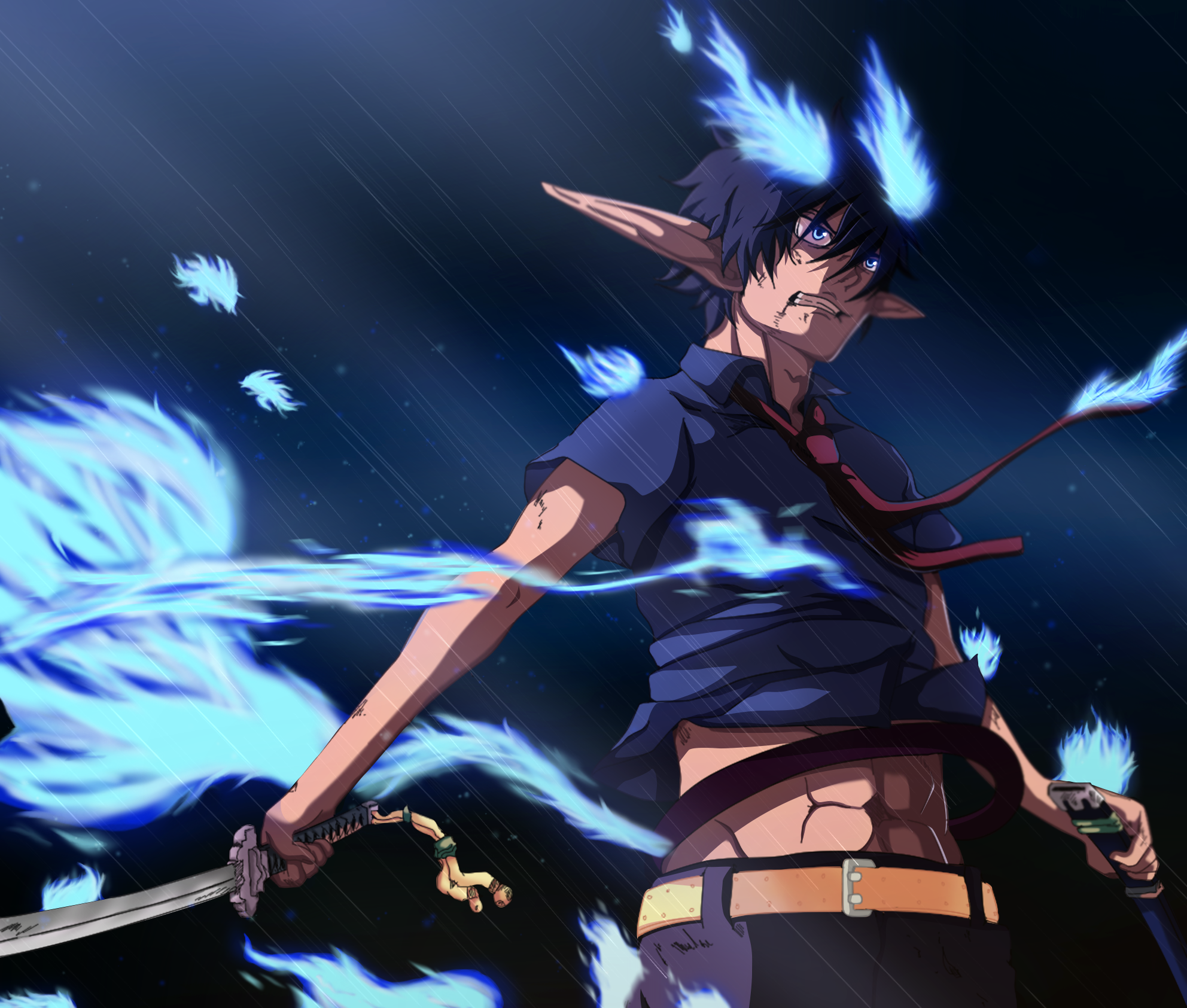 Blue exorcist rin