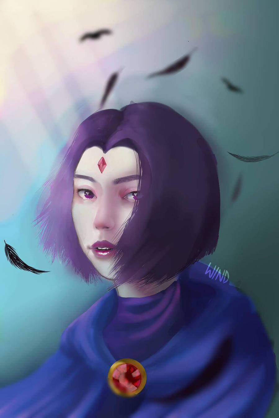 Raven Teen Titans Fanart By PhyroWind On DeviantArt raven-teen-titans-fanart-by-phyrowind-on-deviantart