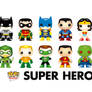 Pop Super Heroes Poster