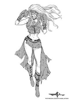 Skin dress Boxer