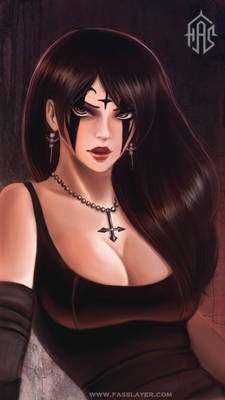 Black Metal Woman