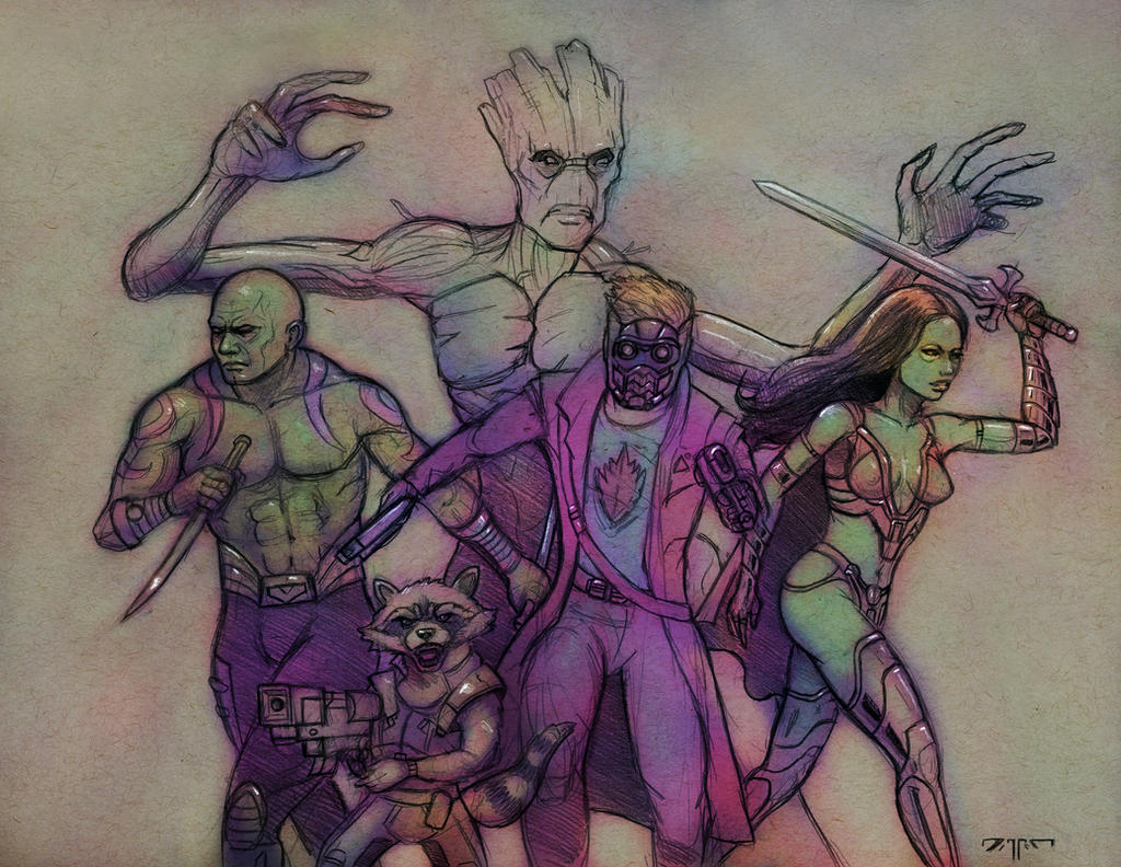Guardians Of The Galaxy Sketch By EdwardDillon On DeviantArt guardians-of-the-galaxy-sketch-by-edwarddillon-on-deviantart