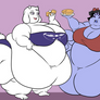 Toriel And Muffet