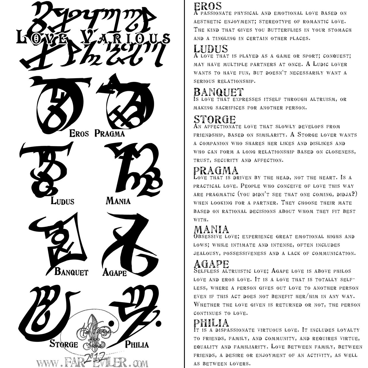 Tattoo - Runes III (Shadowhunter LOVE Edition)