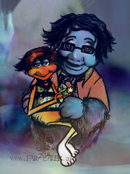 The Finished Fraggle Family Portrait