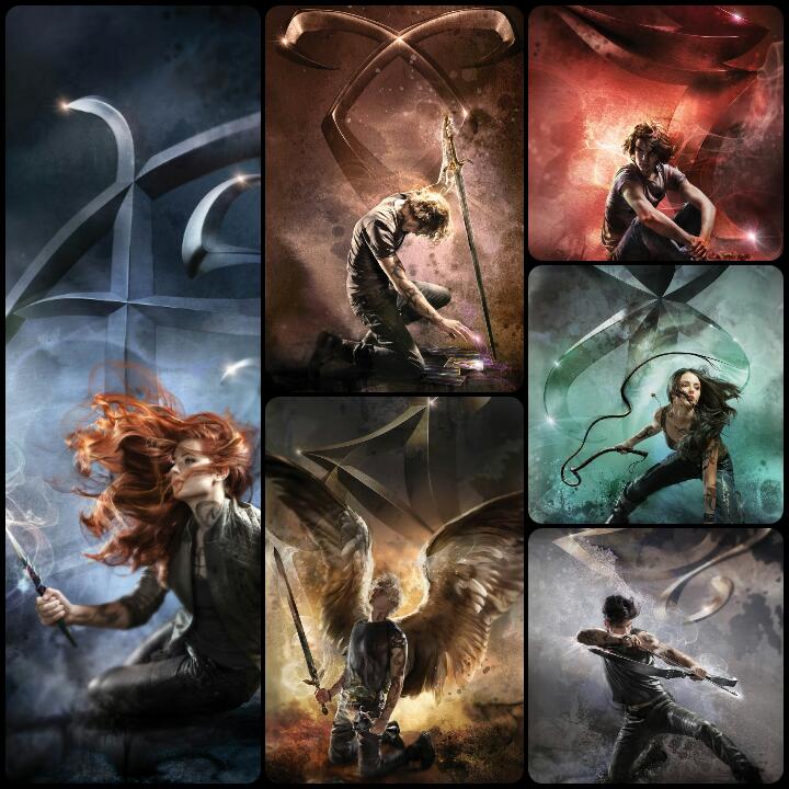 2015 Shadowhunters Re-Released Covers