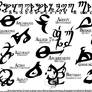 Shadowhunter - Glyphrunes Set 1