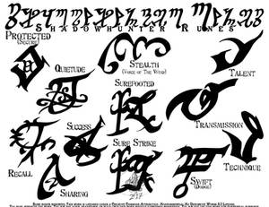 Shadowhunter - Glyphrunes Set 4