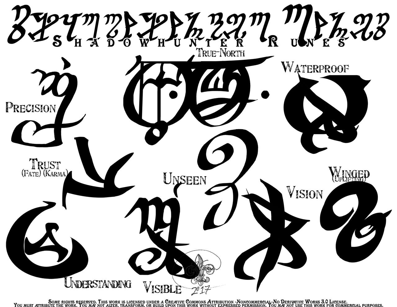 Shadowhunter - Glyphrunes Set 5