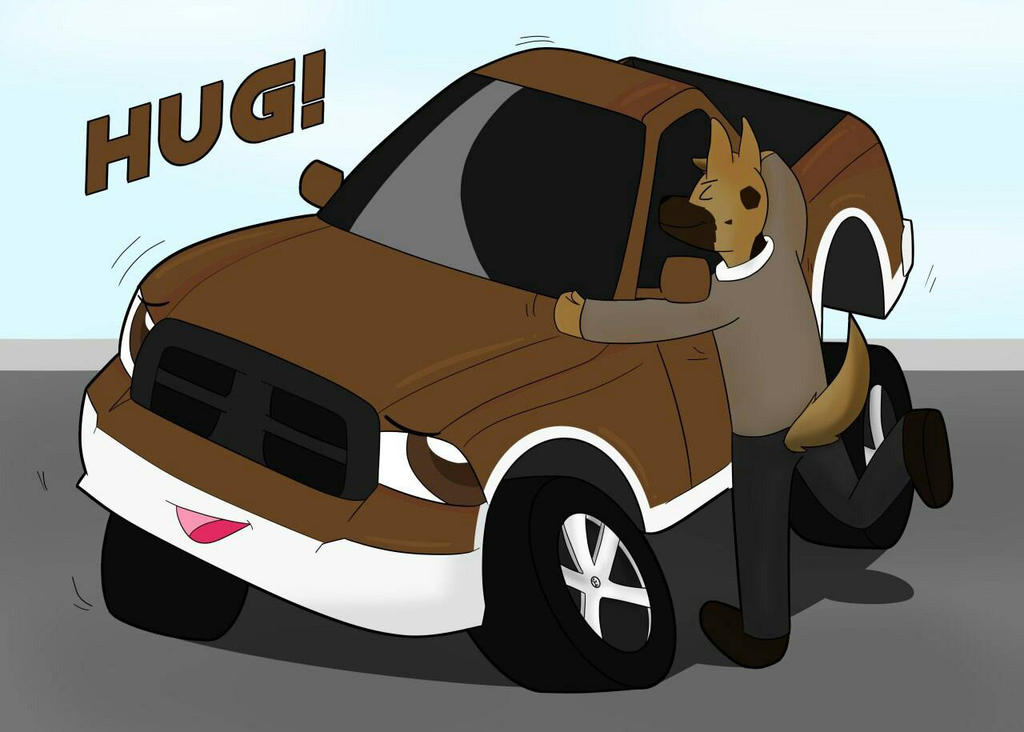 A Hug for a Truck! by WanganJolteon on DeviantArt