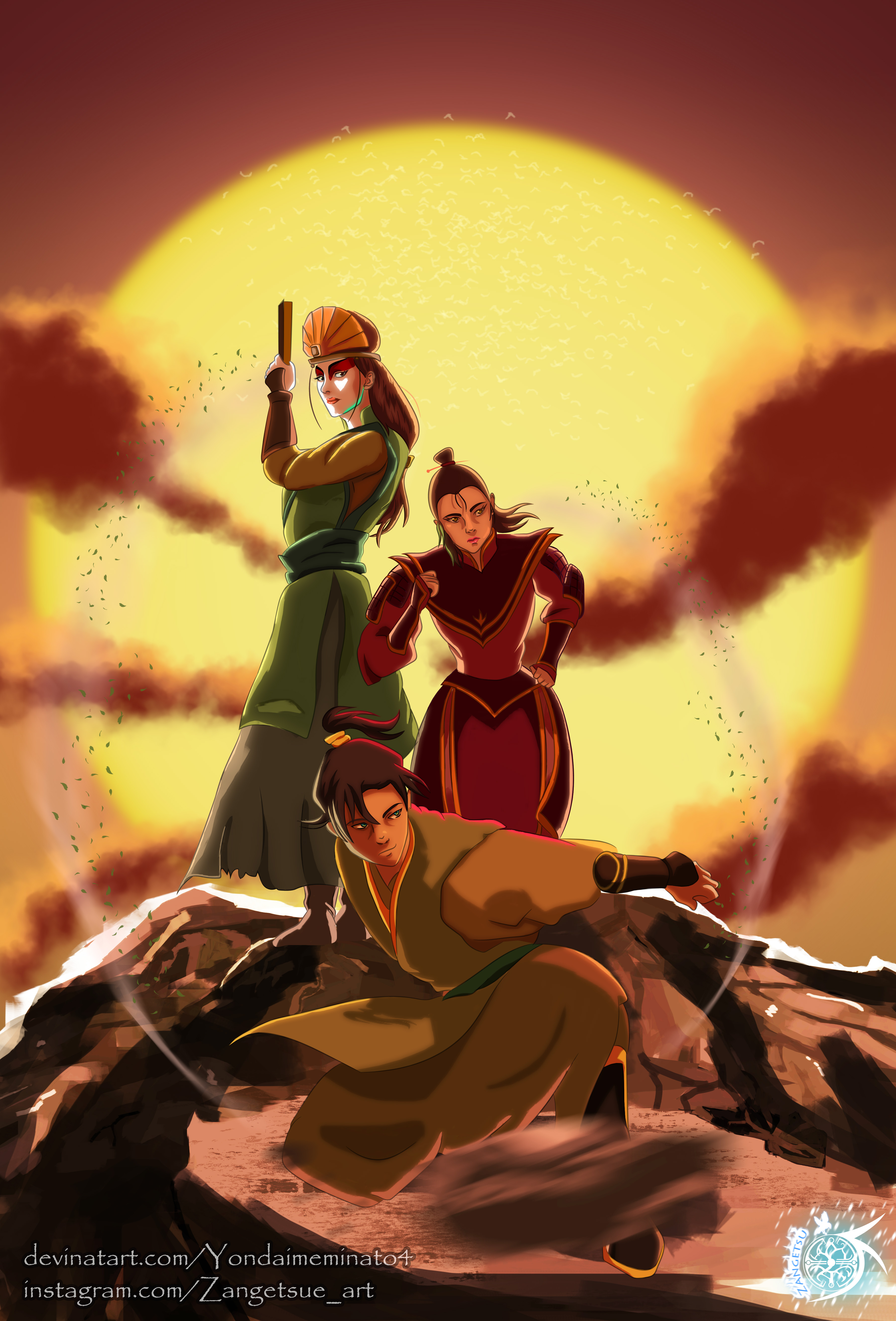wallpapers Avatar Kyoshi Artwork deviantart