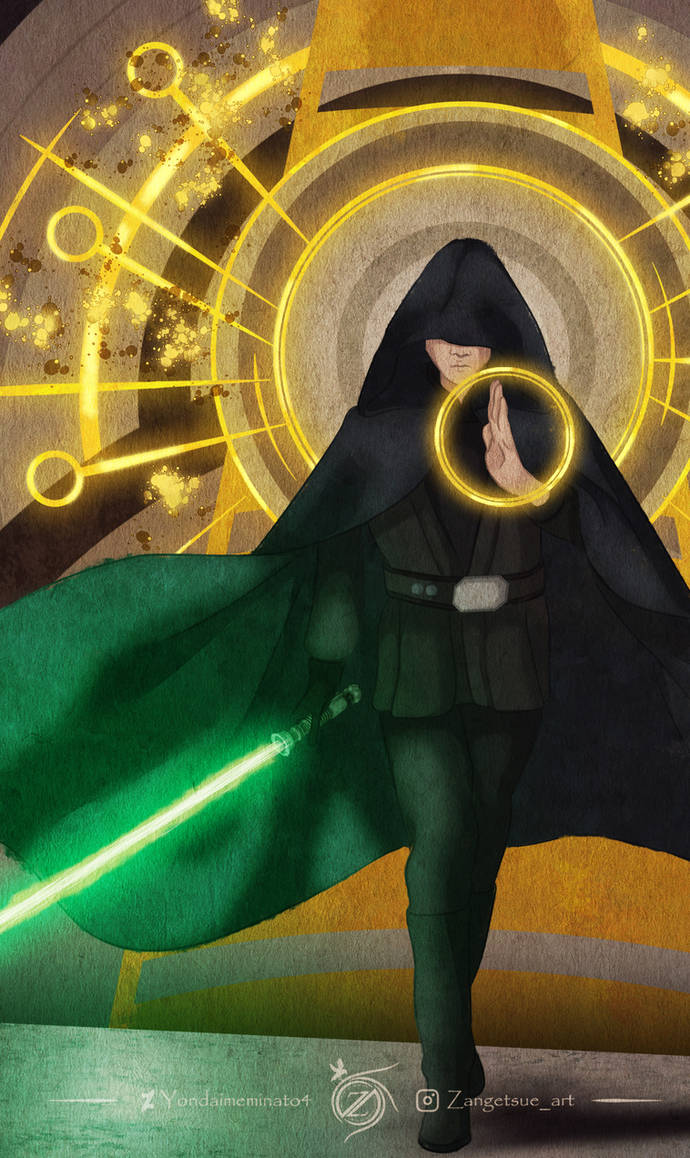 Luke Skywalker Mortis Mural by YondaimeMinato4 on DeviantArt