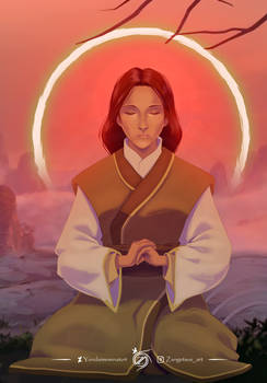 Young Kyoshi Meditating