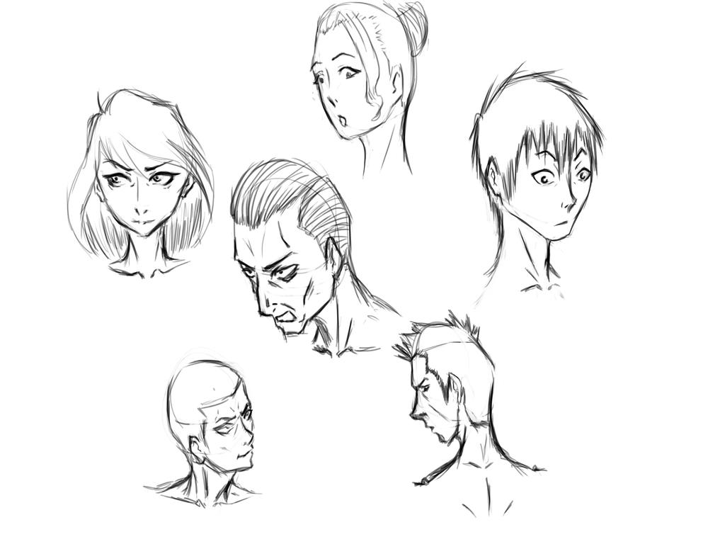 Random faces by SiokiRoku on DeviantArt