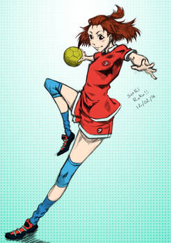 Hand Ball girl