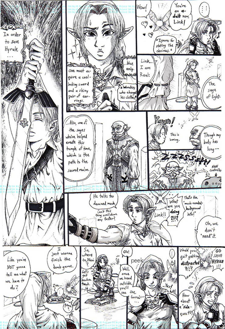 Link's got the magic stick by Genaminna03