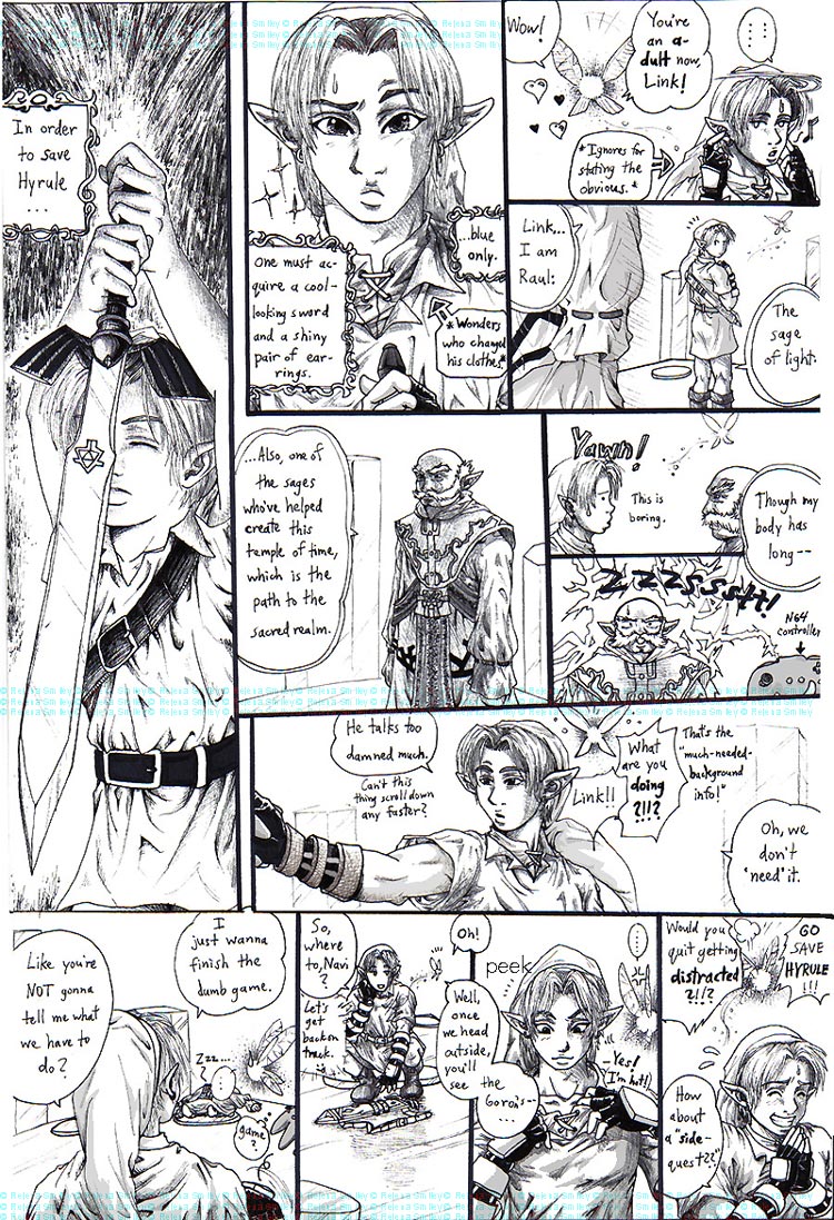 Link's got the magic stick by Genaminna03