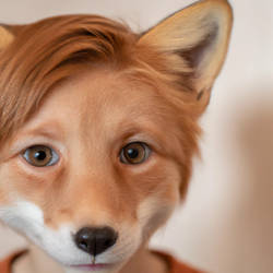 Full fox face