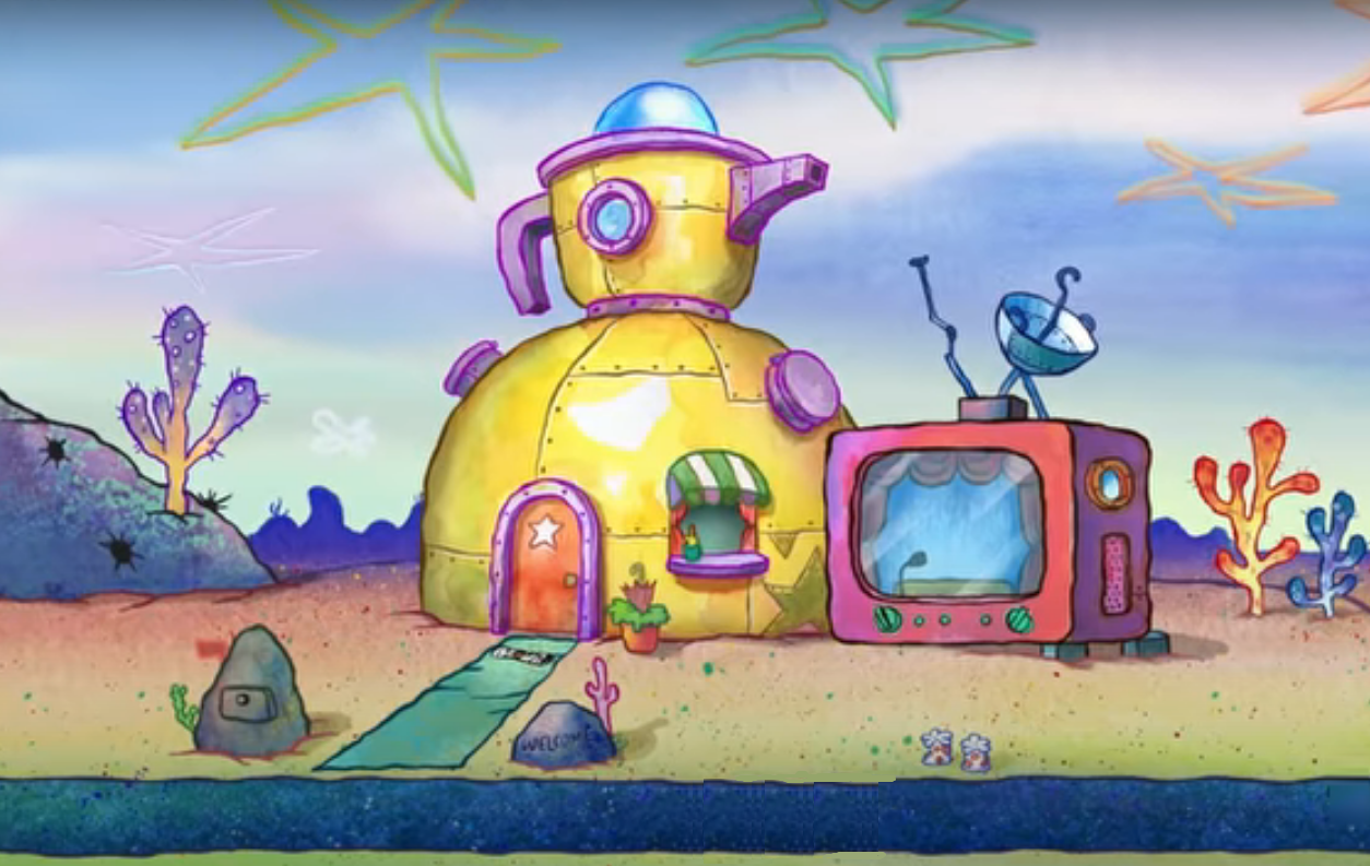 Patrick Star Fra Spongebob House