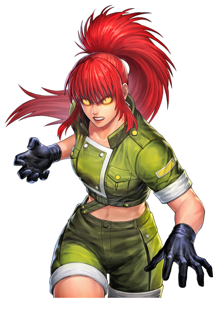 KOF All Star Orochi Leona by ABloodyRose-4-CYS on DeviantArt KOF All Star Orochi Leona by ABloodyRose-4-CYS on DeviantArt