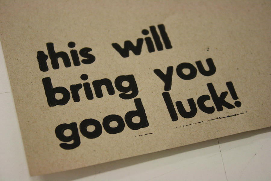 Good Luck