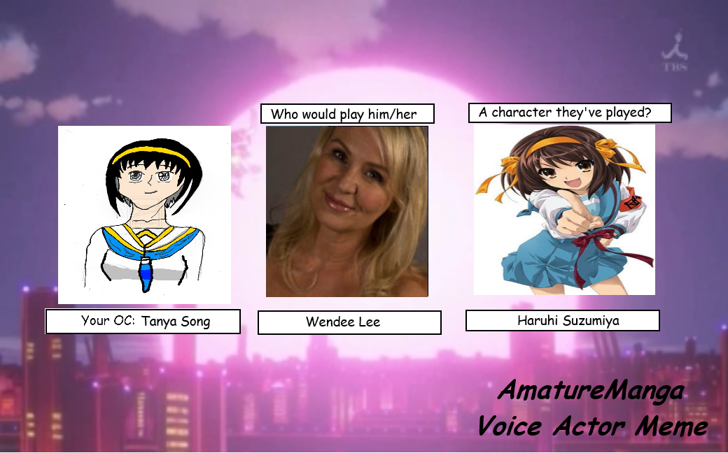 Tanya Song Voice Actress Meme