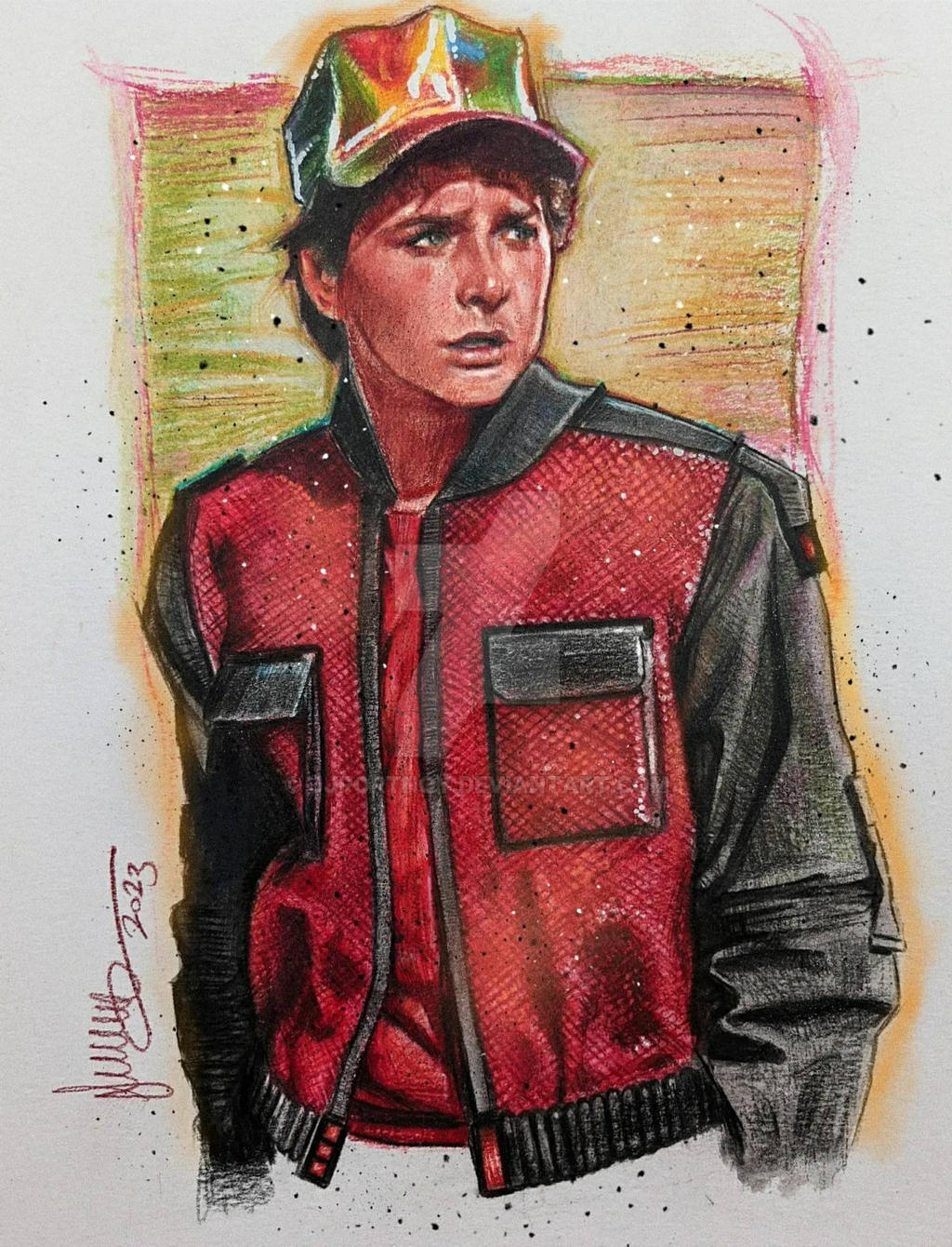 Marty Mcfly - Back to the Future print by 2ToastDesign
