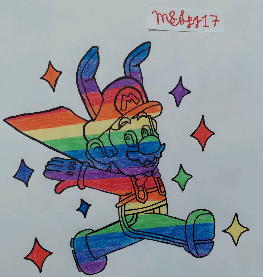 MandLpg17 - FNaS Rainbow Mario Design by MandLpg17 on DeviantArt