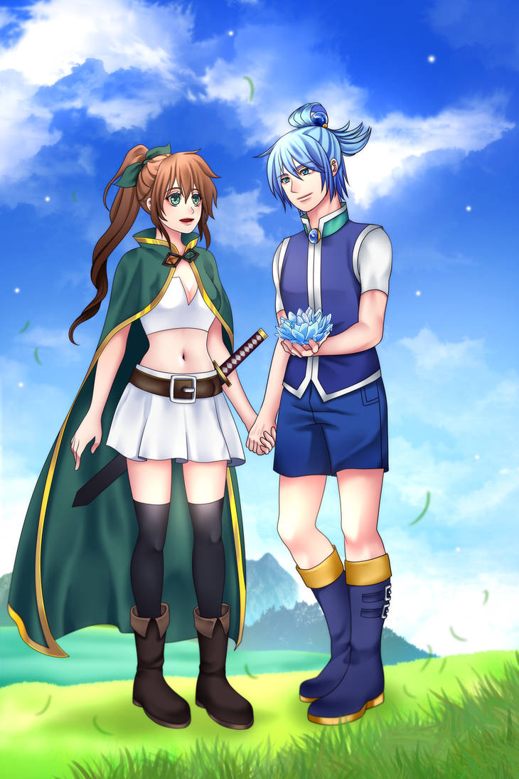 kazuma x aqua