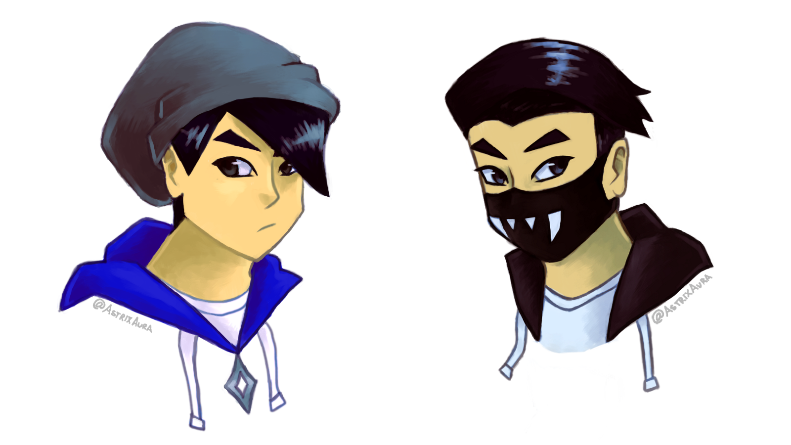 Bangs Vs Short Hair By Astrixaura On Deviantart