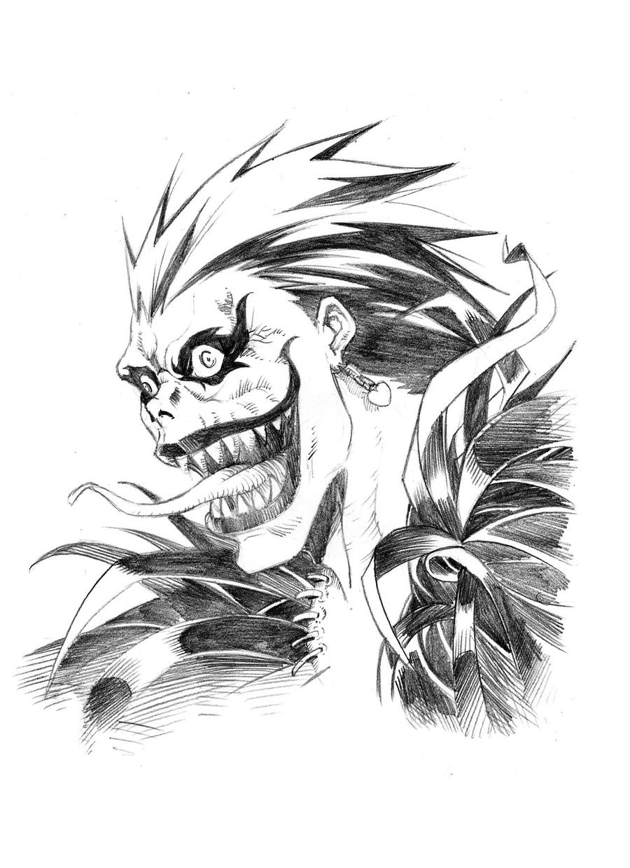 Ryuk - Death Note by shonemitsu on DeviantArt