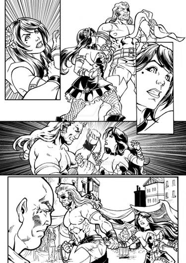 Commission ComicPage 2- The thief and the darkness