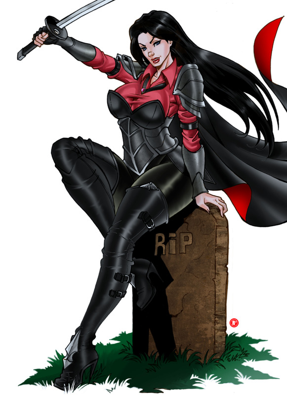 Vampire Hunter Girl by shonemitsu on DeviantArt