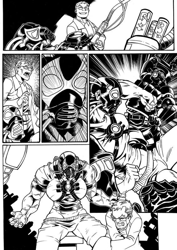 Comic Rotation Transformation ommission Comic Page Lineart Transformation 4 by shonemitsu on DeviantArt