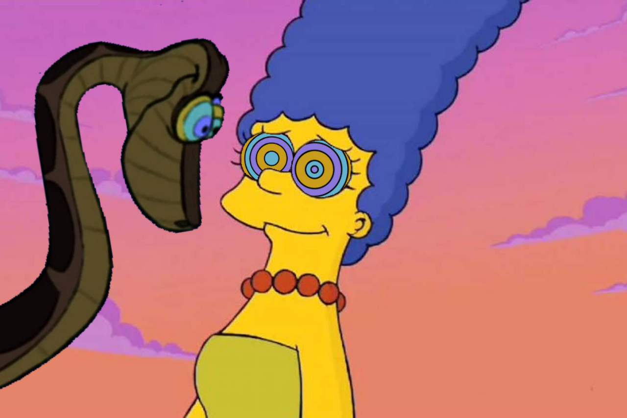 Kaa And Marge Simpson By MaryBethMaria1423 On DeviantArt kaa-and-marge-simpson-by-marybethmaria1423-on-deviantart