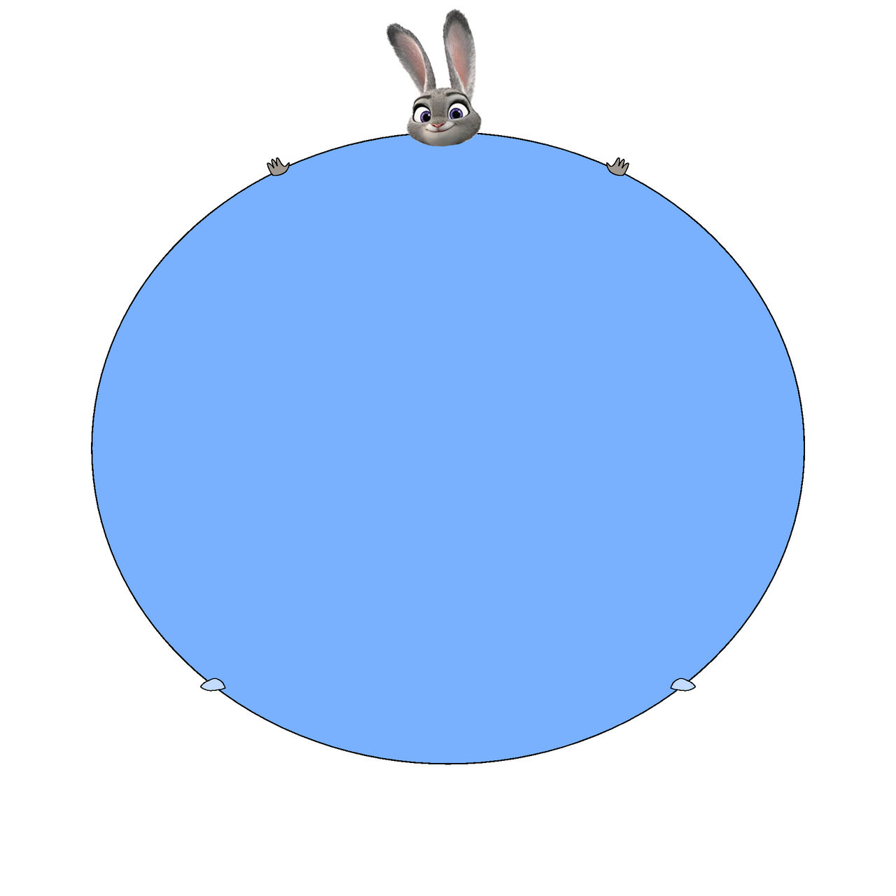 Judy Hopps suit inflation by MaryBethMaria1423 on DeviantArt